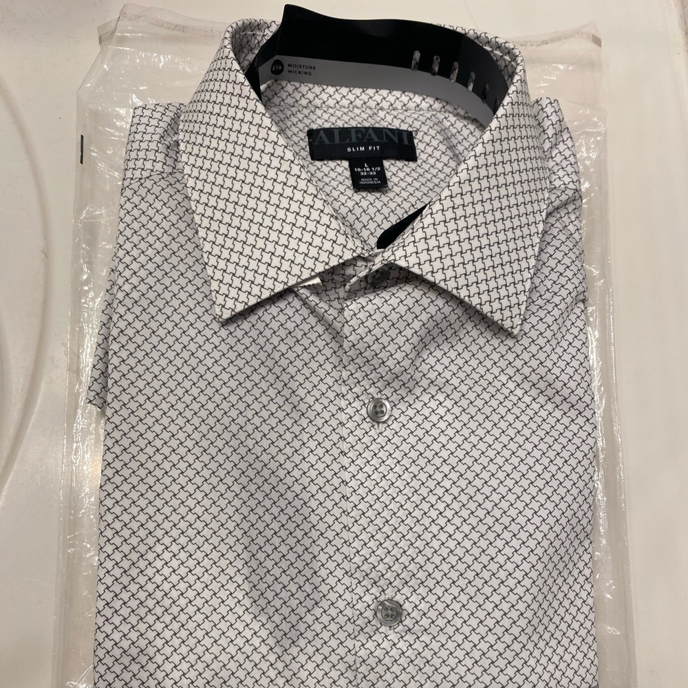 Alfani Men’s Dress Shirt- Brand New